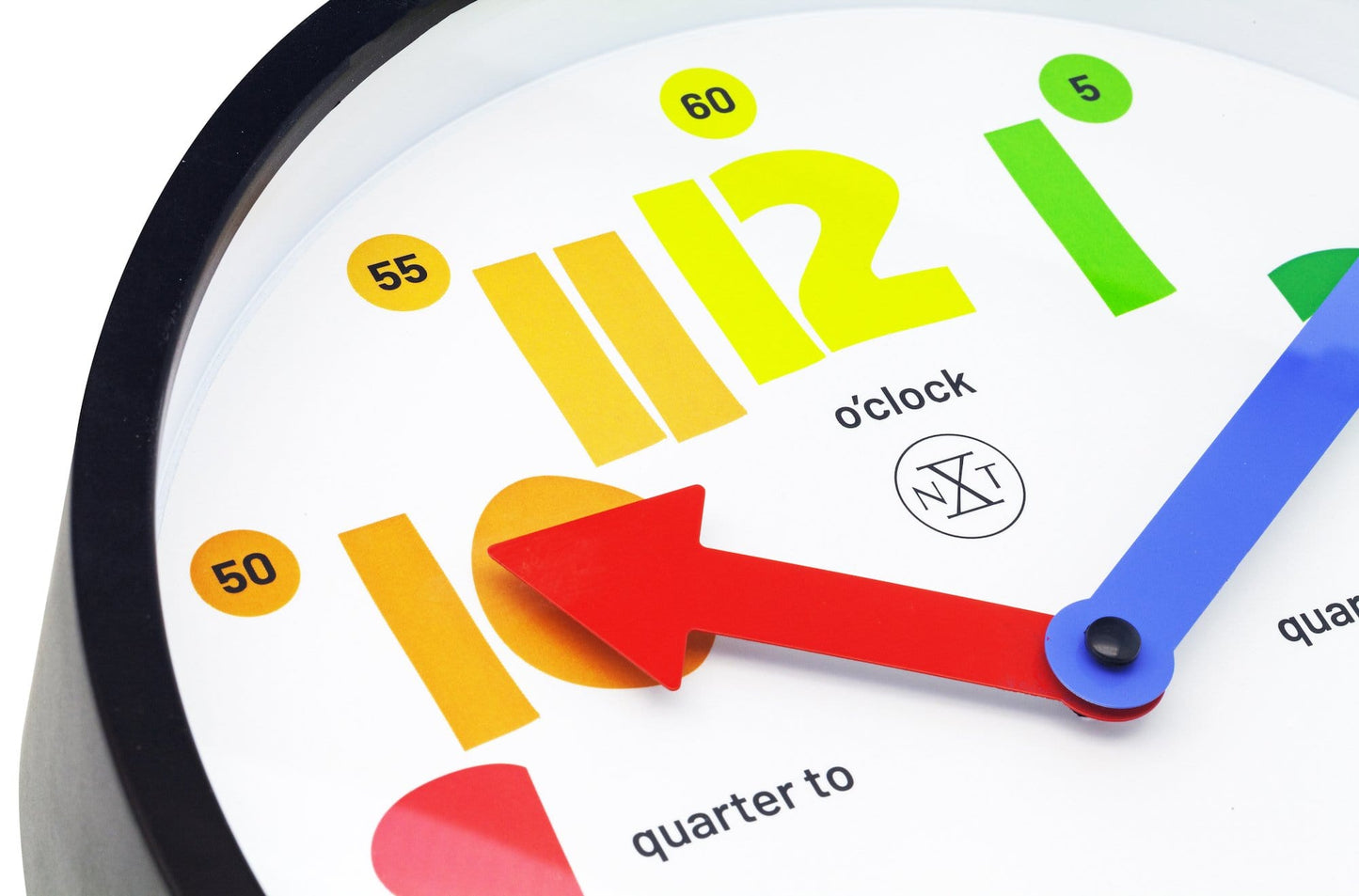 Wall clock -  26 cm - Plastic - 'Sophia'