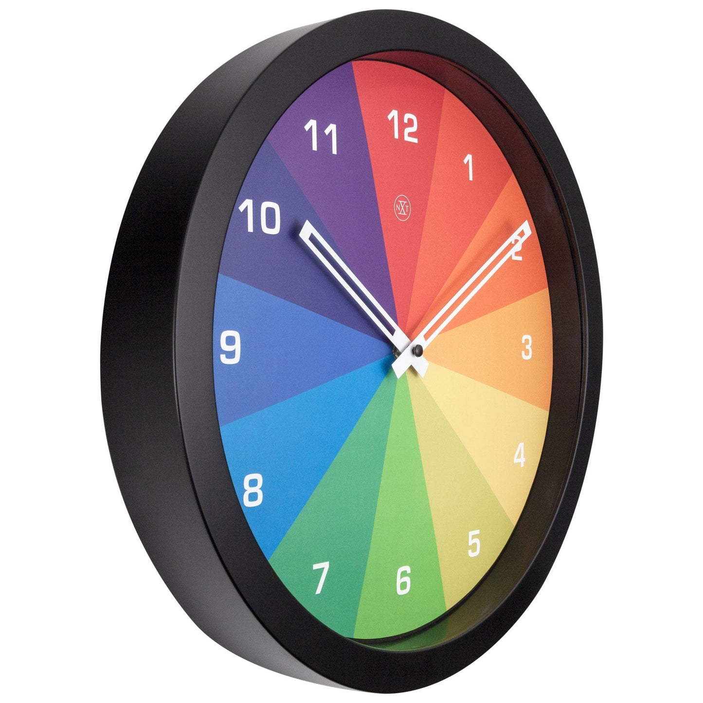 Wall clock 36cm - Silent - Plastic - "Joy"