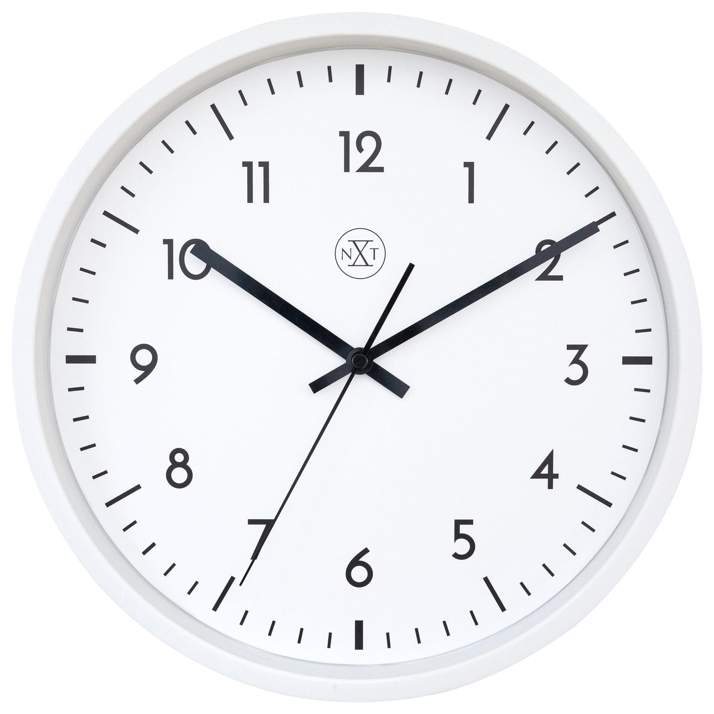 Wall clock 30cm - Silent - Plastic - "Easy Big"