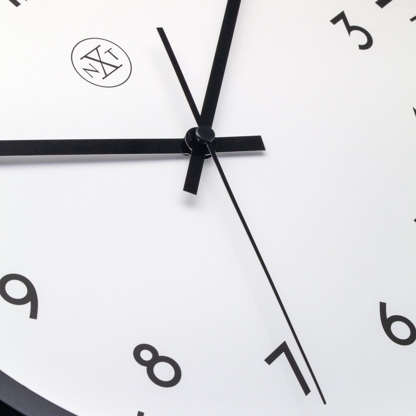 Wall clock 30cm - Silent - Plastic - "Easy Big"