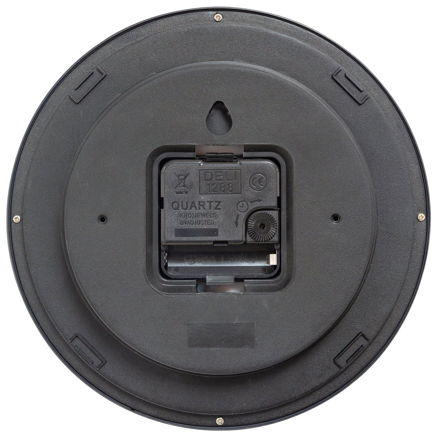 Wall clock 20cm - Silent - Plastic - "Easy Small"