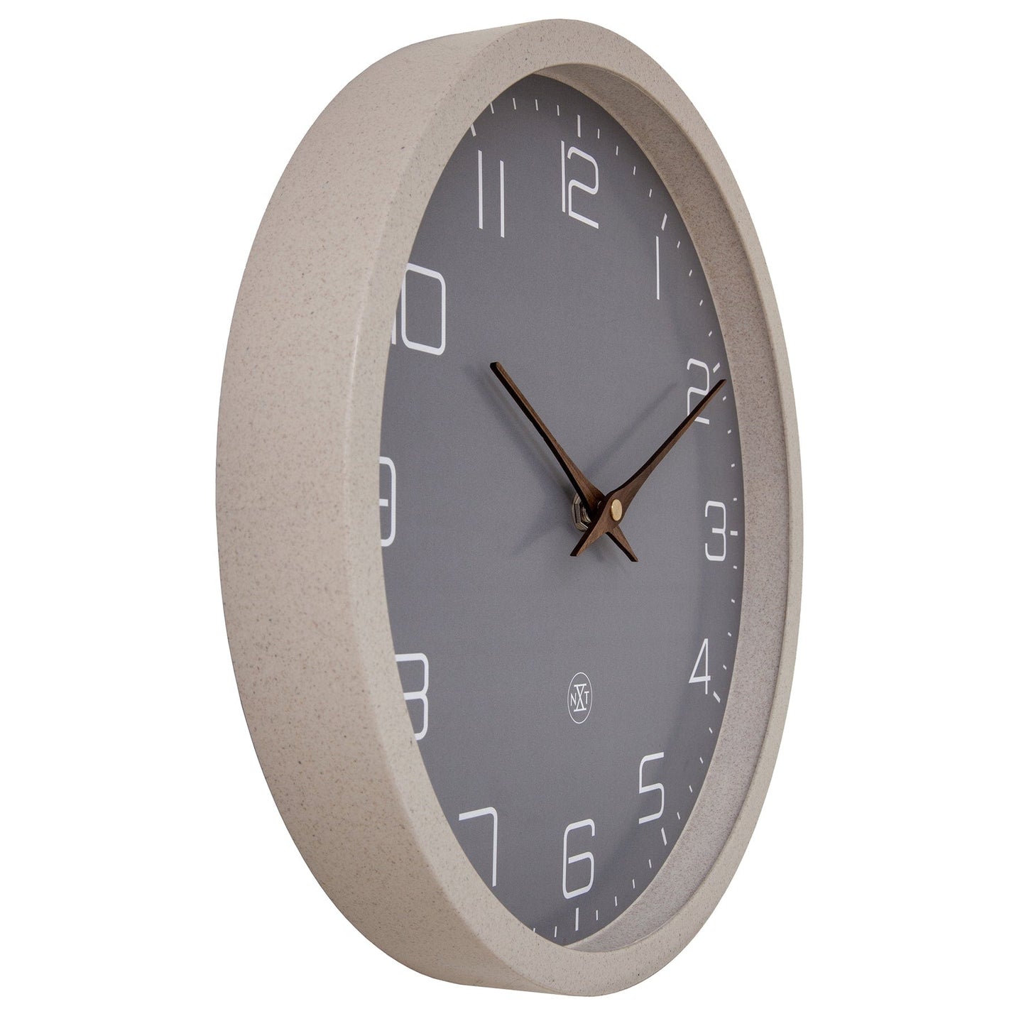 Wall Clock 30cm-Silent-Paper & Bioplastic-nXt 'Eco'