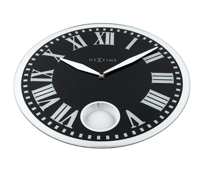 Wall clock - 43 x 4.2 cm - Glass - 'Romana'