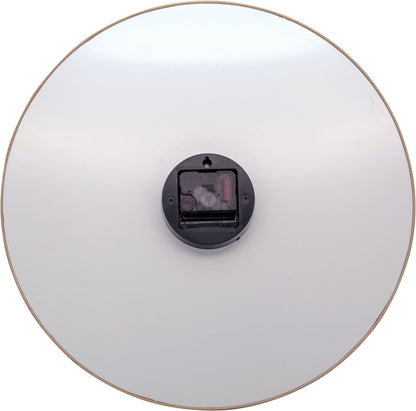 NeXtime Clocks marble wall clock with glass and metal frame, 40 cm diameter, featuring a sleek modern design.