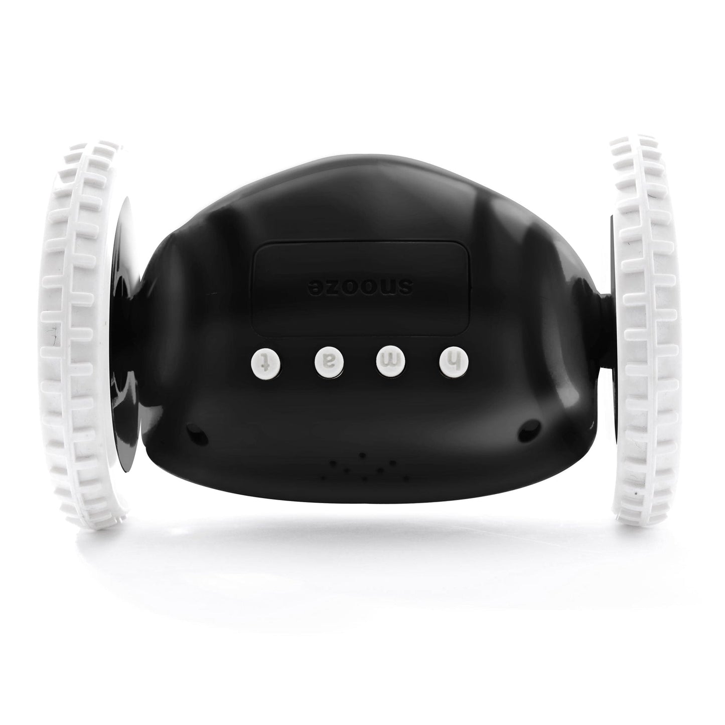 Clocky Black - Alarm clock on wheels