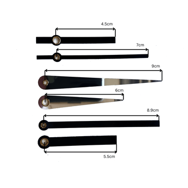 Clock hands set S + Silent Movement