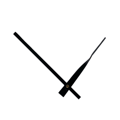 NeXtime Clocks clock hands set M with silent movement, including hour, minute, and second hands on a white background.