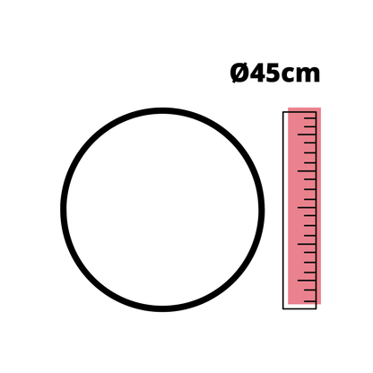 NeXtime Clocks XL clock hands set with silent movement, showing black hour and minute hands on a white background.