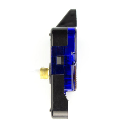 NeXtime clock movement with 14.5mm shaft length and hanger, shown from the right side, model PMYT145KP.