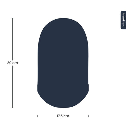 Egg XL Glass bulb - Bell jar - Closed terrarium ↑ 30 cm - Model: Egg XL - Glass Bottle garden