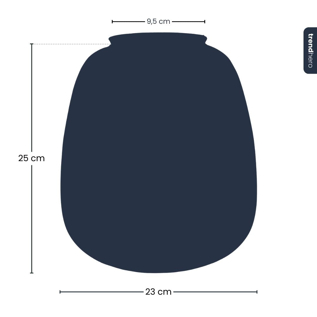 Terrarium bottle with cork - Model: Emma with led cork  - ↑ 25 cm -  Ø 23 cm