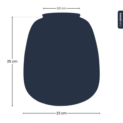 Terrarium bottle with cork - Model: Emma with led cork  - ↑ 25 cm -  Ø 23 cm