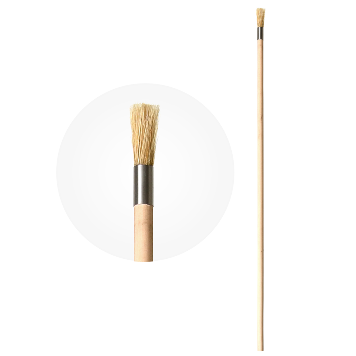 Terrarium brush - Wood - 60 cm long