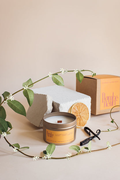Champagne Toast Candle