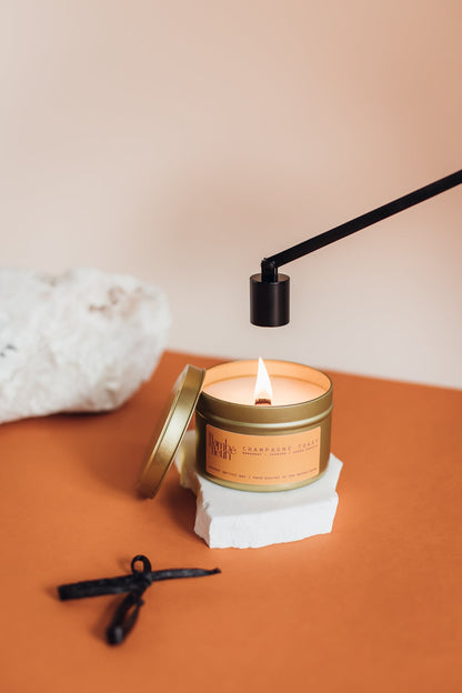 Champagne Toast Candle